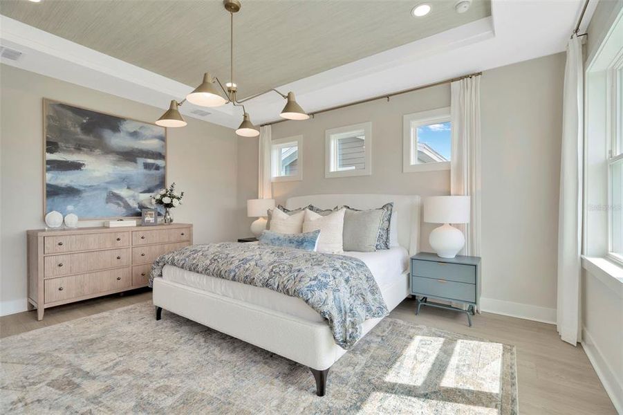 Furnished interior view inside a new home in Primrose at Longleaf, New Port Richey (Image 16).