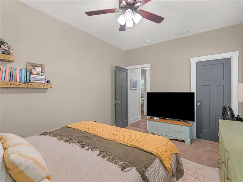 Furnished interior view inside a new home in , Monticello (Image 36).