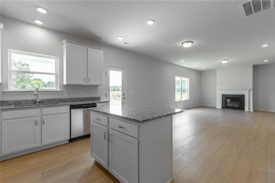 Furnished interior view inside a new home in Capstone Estates, Apison (Image 12).