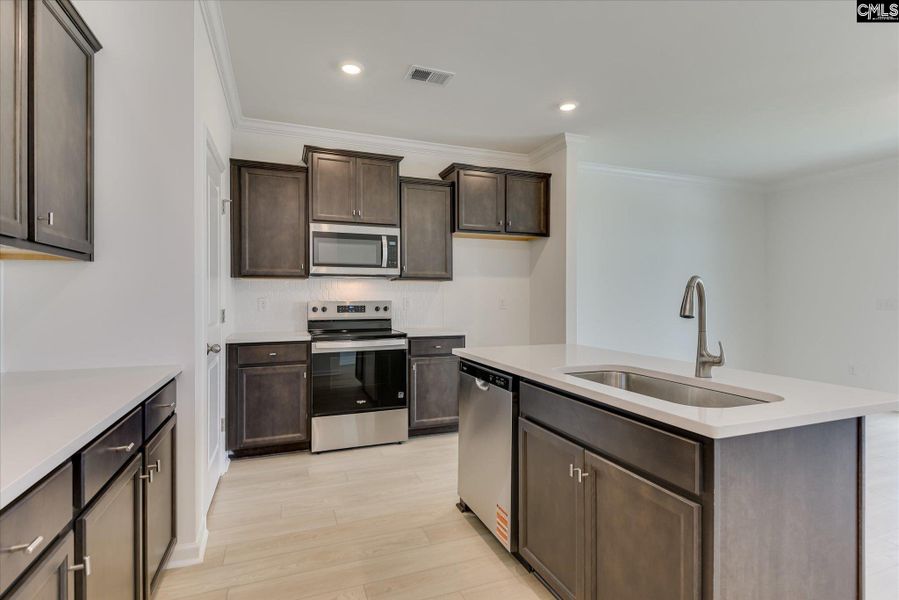 Furnished interior view inside a new home in Walker’s Trail, Lexington (Image 6).