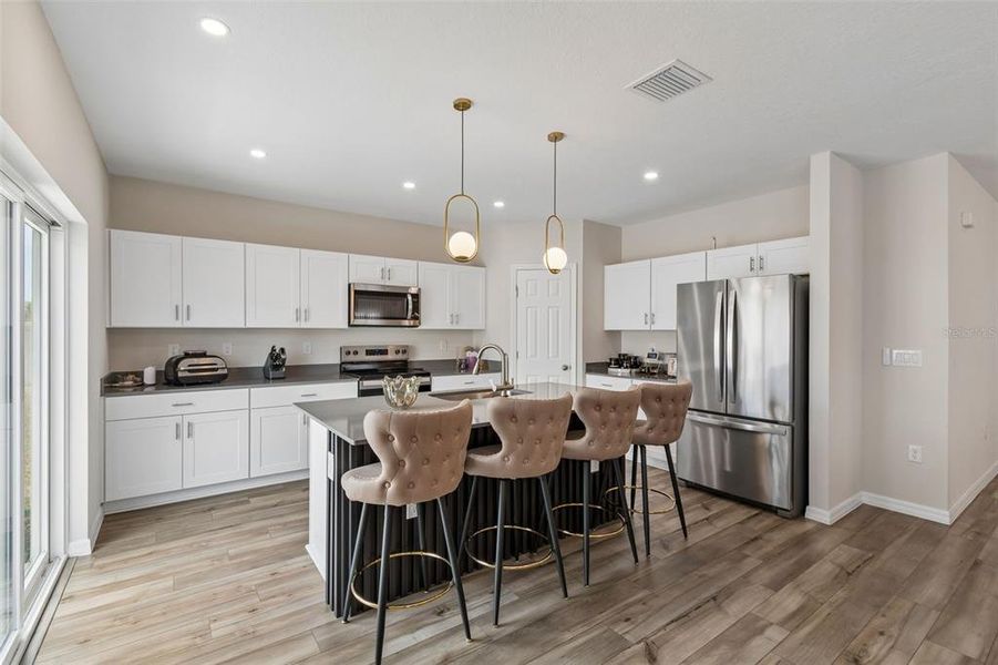Furnished interior view inside a new home in , Haines City (Image 61).