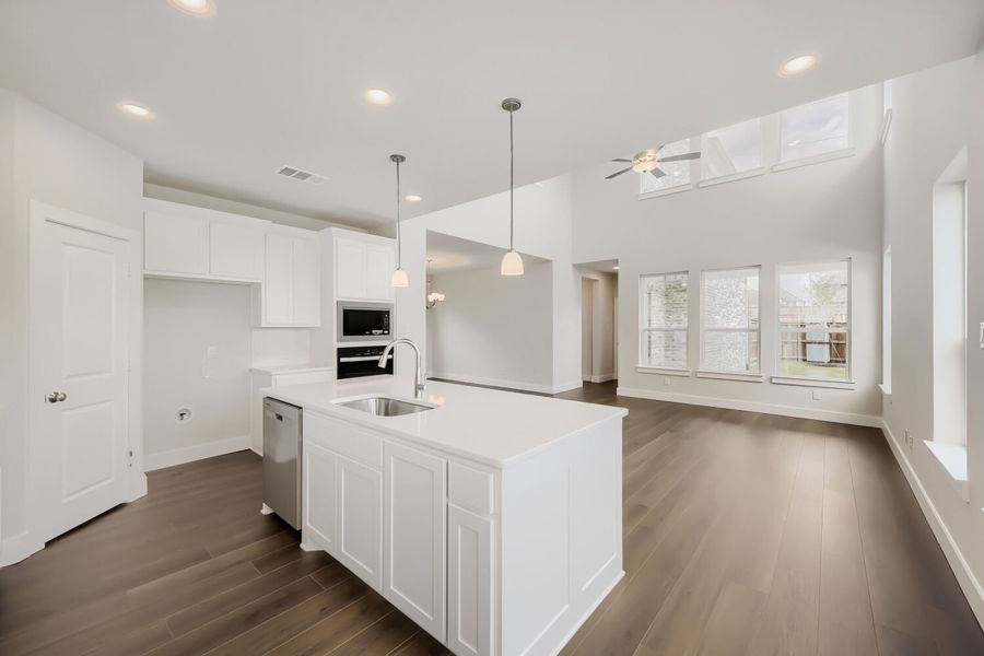 Representative photo of kitchen for Plan 1458