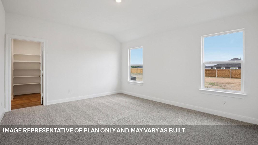 Representative unfurnished interior of a home built from the The Grayson by D.R. Horton in Railhead, Cedar Creek (Image 33).