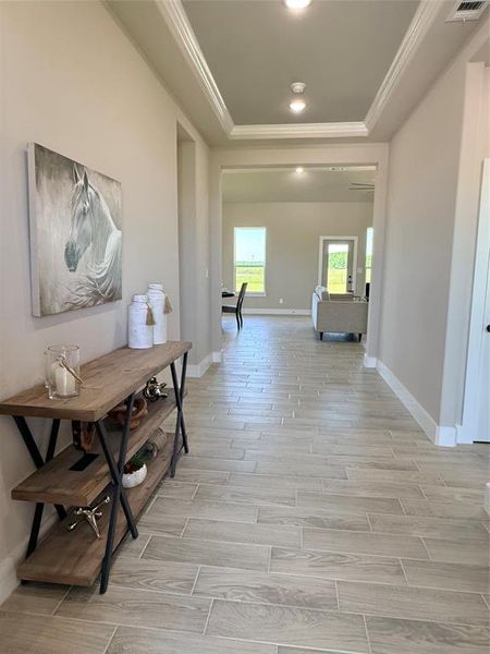 Furnished interior view inside a new home in , Celeste (Image 10). Furnished interior view inside a new home in , Celeste (Image 10).