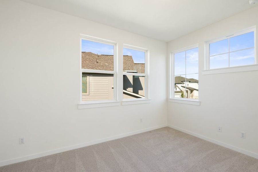 Spacious, unfurnished interior of a new home in Flora, Hutto (Image 37).