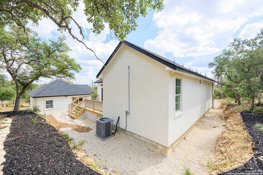 Exterior details and patio area of a home in , Blanco (Image 31). Exterior details and patio area of a home in , Blanco (Image 31).