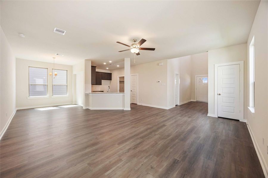 Spacious, unfurnished interior of a new home in Tejas Village, Beasley (Image 28). Spacious, unfurnished interior of a new home in Tejas Village, Beasley (Image 28).