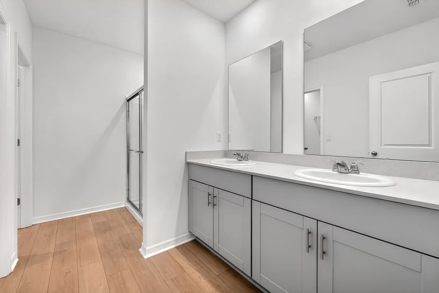 Furnished interior view inside a new home in Coopers Meadow, Jacksonville (Image 9).