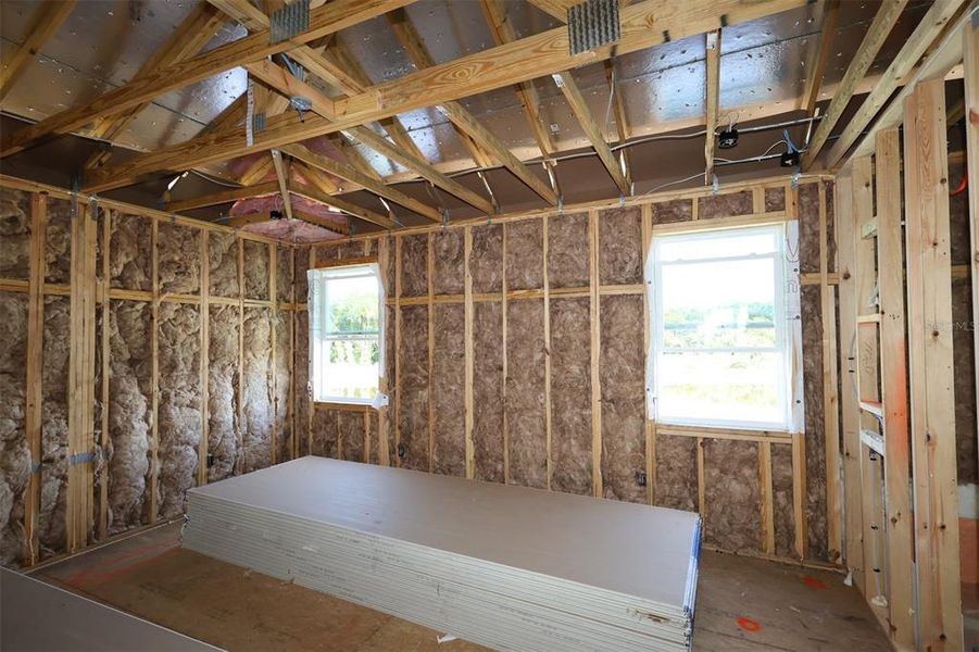 In-progress construction of a new home in Estates at Rivercrest, Sanford, FL (Image 14). In-progress construction of a new home in Estates at Rivercrest, Sanford, FL (Image 14).