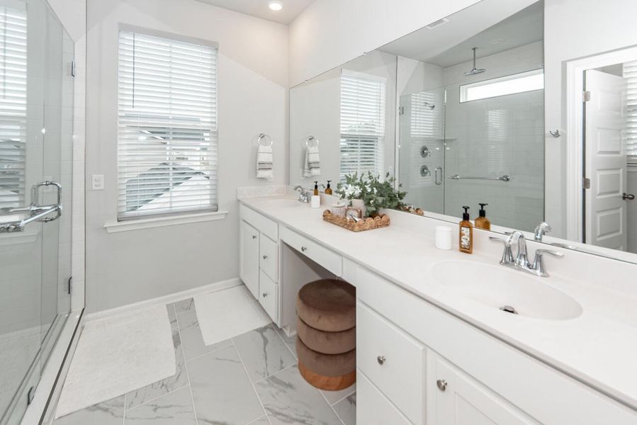 Furnished interior view inside a new home in , Summerville (Image 18).