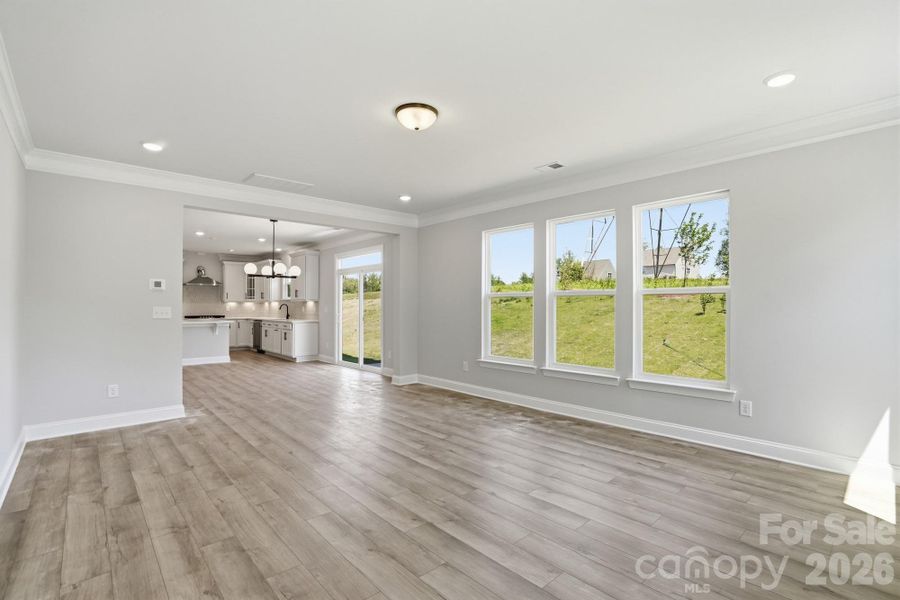Spacious, unfurnished interior of a new home in Enclave at Riverdale, Huntersville (Image 15).