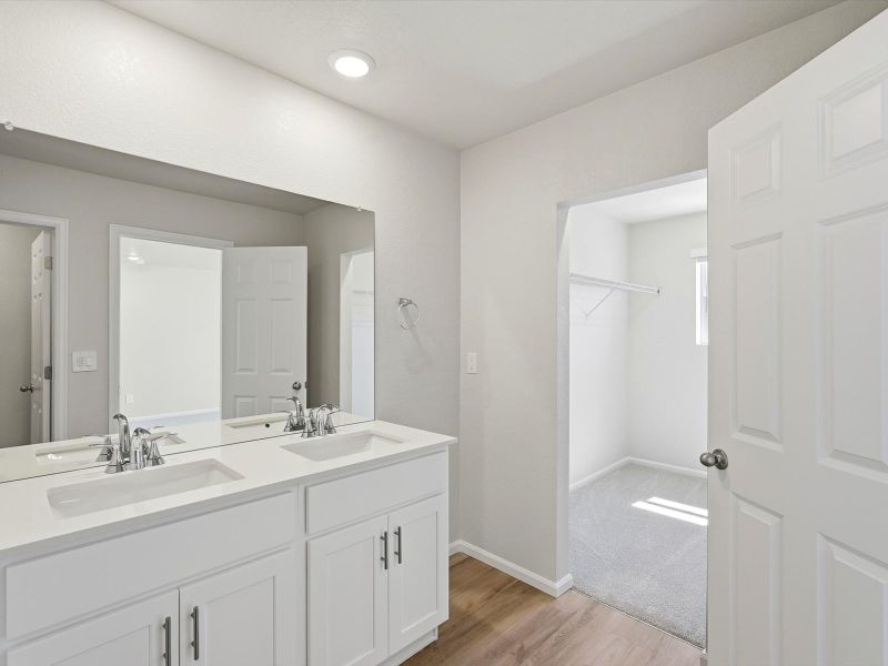 Furnished interior view inside a new home in York Station, Thornton (Image 7).