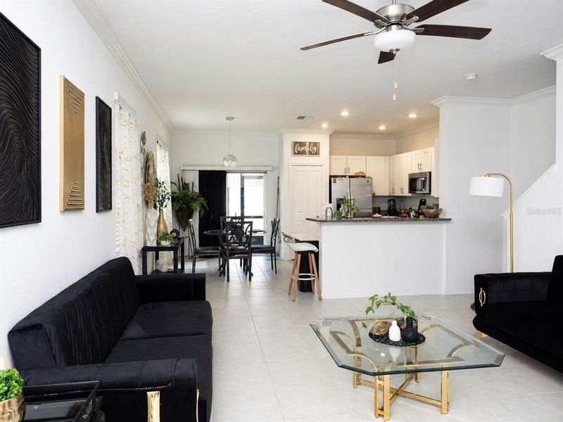 Furnished interior view inside a new home in , Zephyrhills (Image 16).