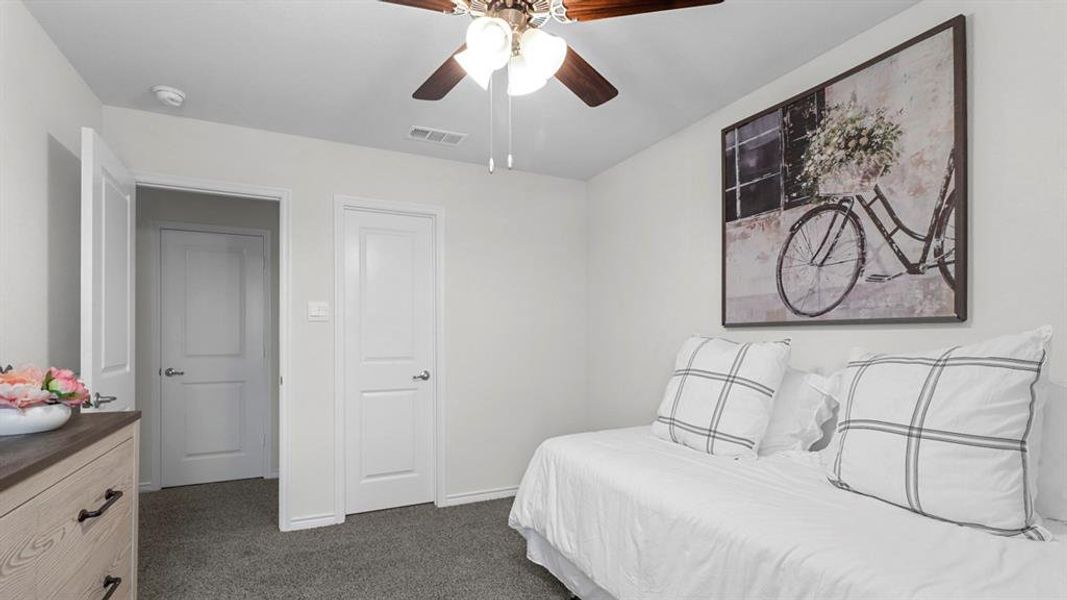 Furnished interior view inside a new home in The Woods at Lindsey Place, Anna (Image 30). Furnished interior view inside a new home in The Woods at Lindsey Place, Anna (Image 30).