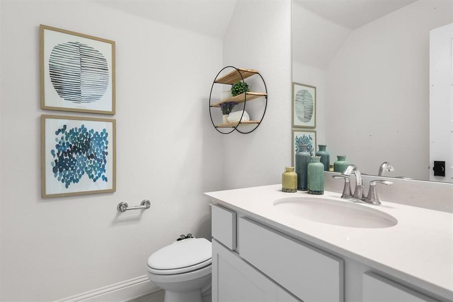 Furnished interior view inside a new home in , Northlake (Image 32).