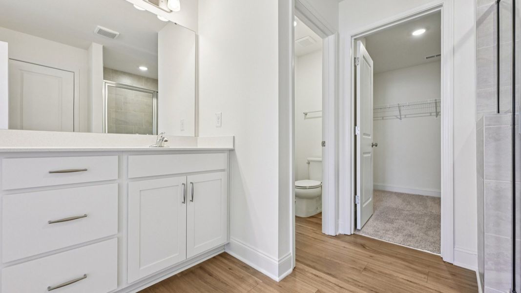 Representative furnished interior of a home built from the Burton by DRB Homes in Sidney Creek Single Family, Zebulon (Image 62). Representative furnished interior of a home built from the Burton by DRB Homes in Sidney Creek Single Family, Zebulon (Image 62).