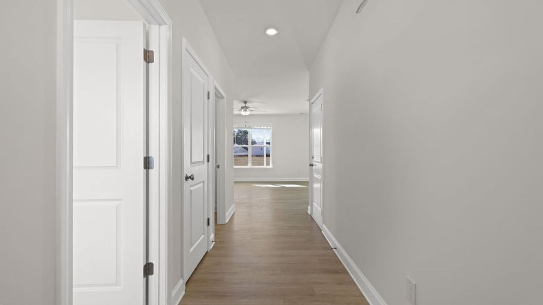 Spacious, unfurnished interior of a new home in Edgewood Estates, Greenville (Image 13).
