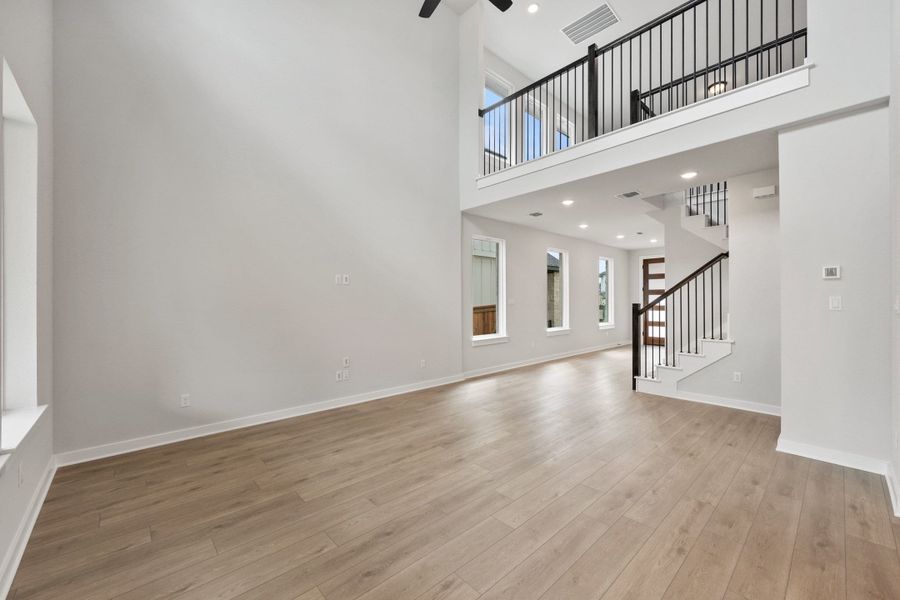 Spacious, unfurnished interior of a new home in Heritage, Dripping Springs (Image 23). Spacious, unfurnished interior of a new home in Heritage, Dripping Springs (Image 23).