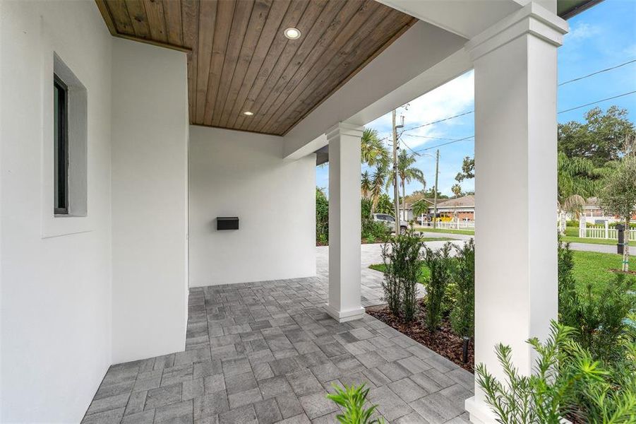 Exterior details and patio area of a home in , Winter Park (Image 22).