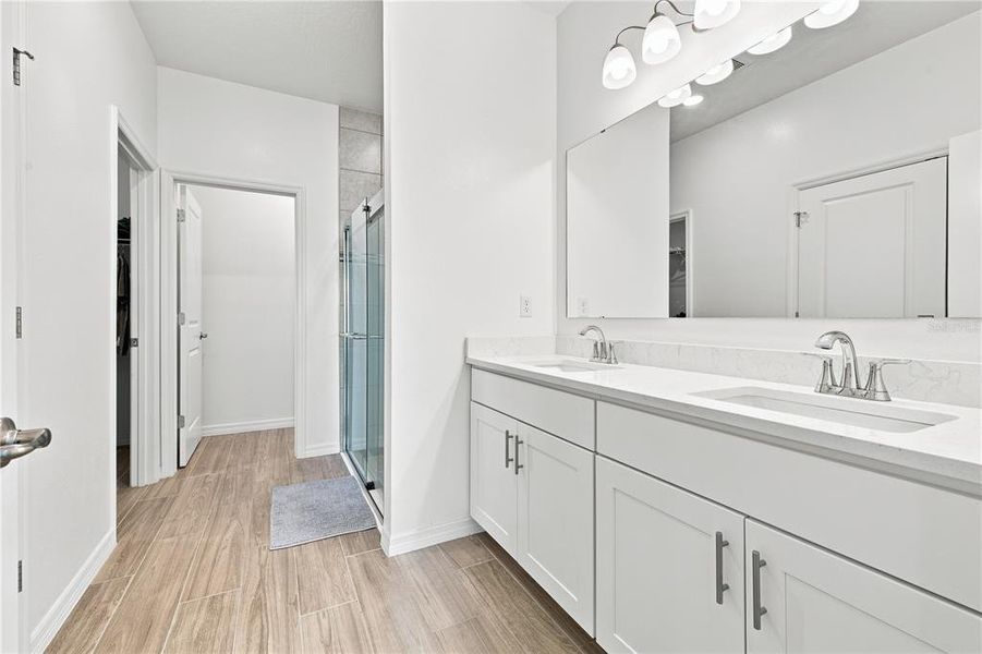 Furnished interior view inside a new home in , Harmony (Image 19). Furnished interior view inside a new home in , Harmony (Image 19).