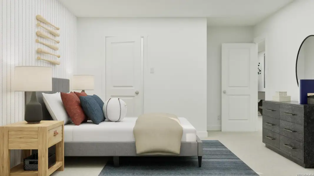 Furnished interior view inside a new home in Grace Valley, Cibolo (Image 29).