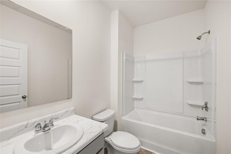 Furnished interior view inside a new home in Shoal Creek, Hampton (Image 12).