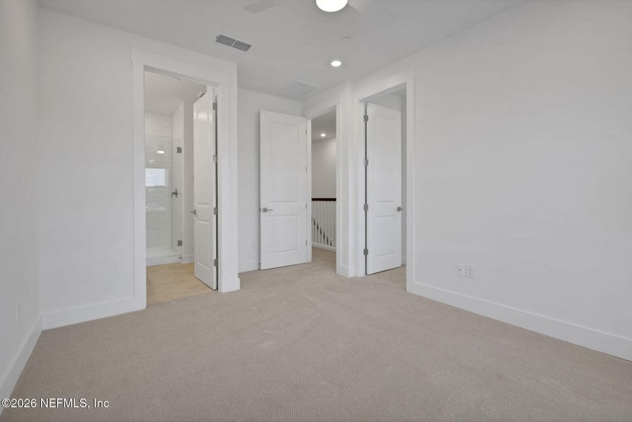Spacious, unfurnished interior of a new home in North Beach Townhomes, Jacksonville Beach (Image 17).