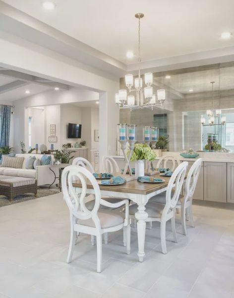 Furnished interior view inside a new home in Bellero Estates, Queen Creek (Image 5).