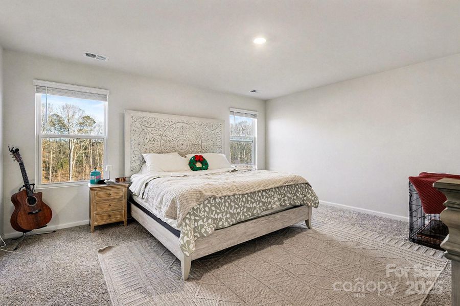 Furnished interior view inside a new home in Shepherds Landing, Mooresville (Image 13).