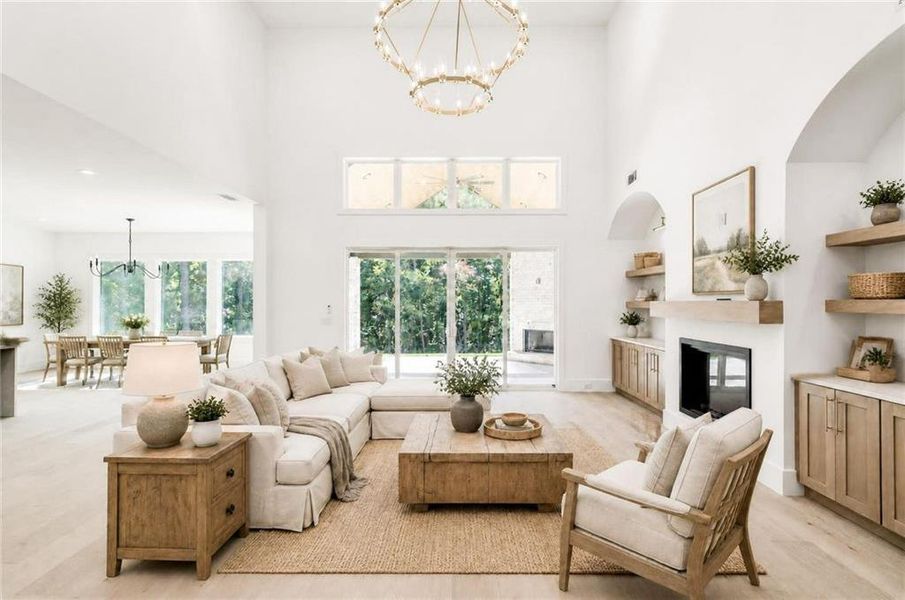 Furnished interior view inside a new home in , Gainesville (Image 7).