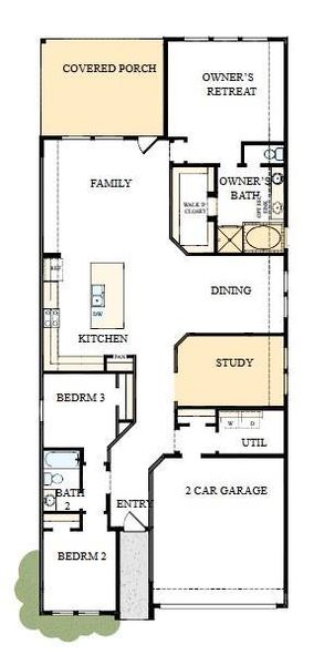 The success of a floor plan is the way you can move through it…You’ll be amazed at how well this home lives…We call it traffic patterns.