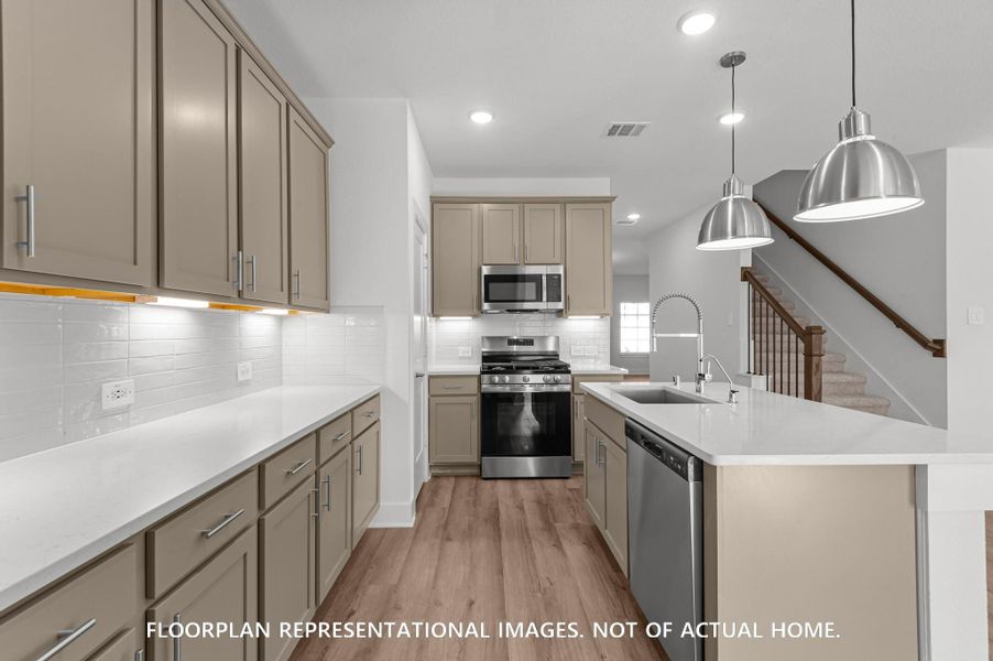 Furnished interior view inside a new home in Magnolia Ridge, Magnolia (Image 9).