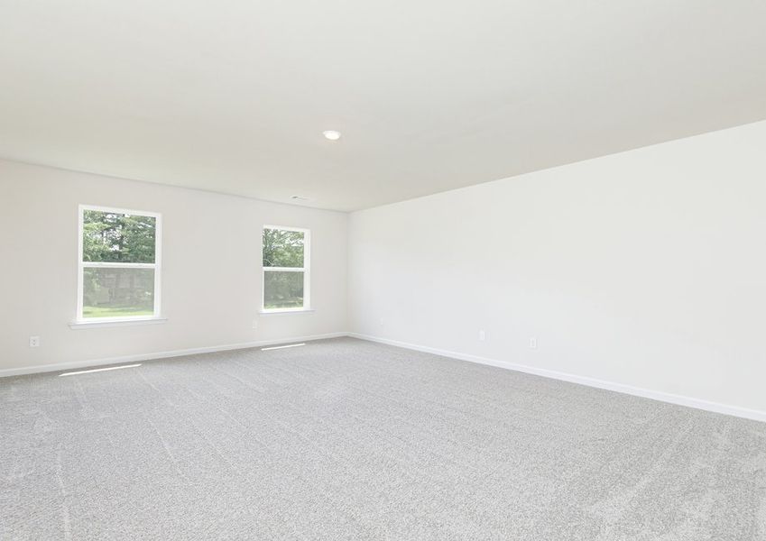 Representative unfurnished interior of a home built from the Lincoln by LGI Homes in Avondale North, Conyers (Image 9).
