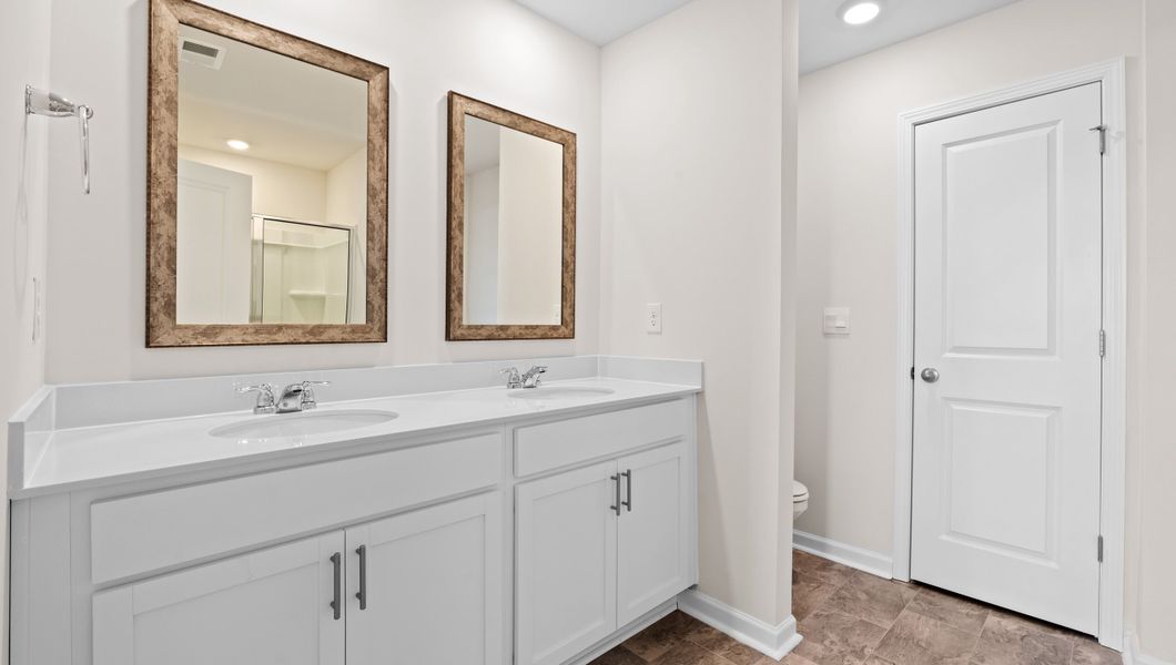 Furnished interior view inside a new home in Covington Village, Greer (Image 11).