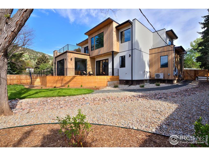 Exterior details and patio area of a home in , Boulder (Image 33). Exterior details and patio area of a home in , Boulder (Image 33).