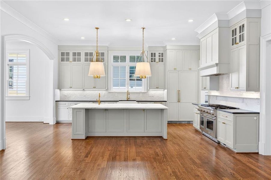 Furnished interior view inside a new home in , Smyrna (Image 5).