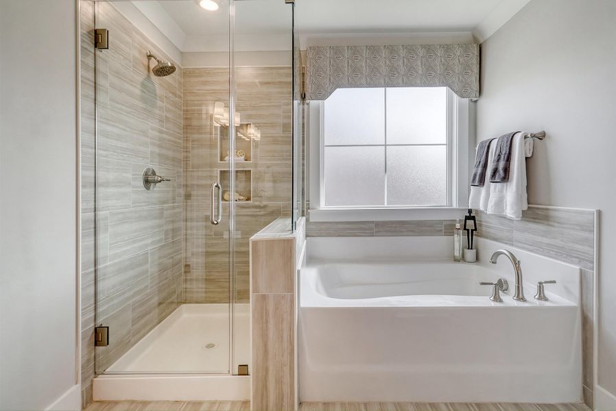 Furnished interior view inside a new home in Six Oaks, Summerville (Image 44).