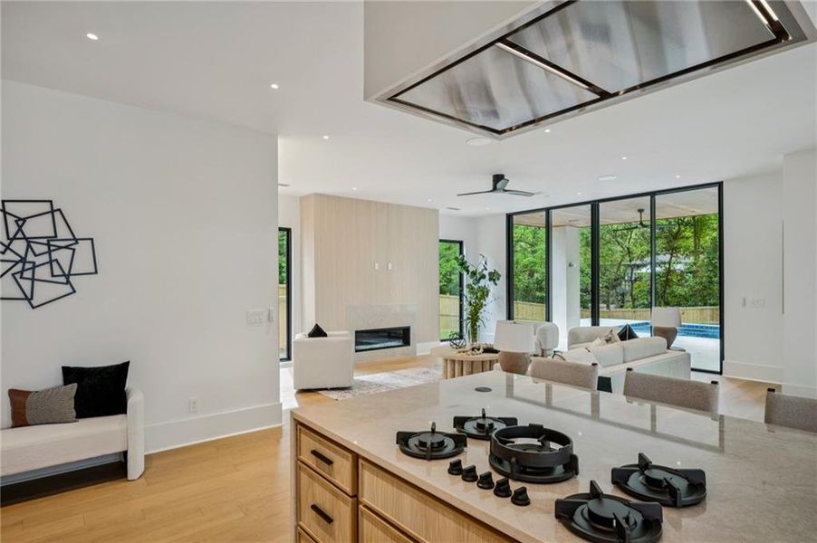 Furnished interior view inside a new home in , Brookhaven (Image 61).