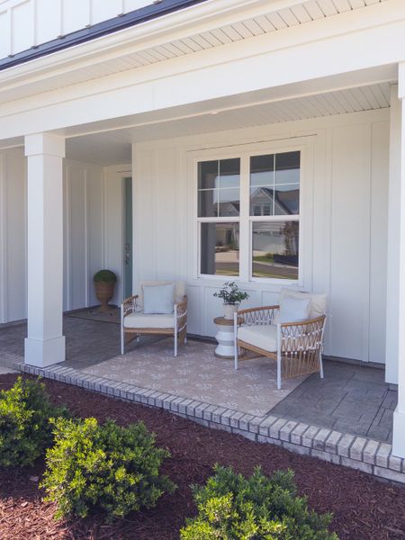 Exterior details and patio area of a home in Terrapin, Leland (Image 3). Exterior details and patio area of a home in Terrapin, Leland (Image 3).