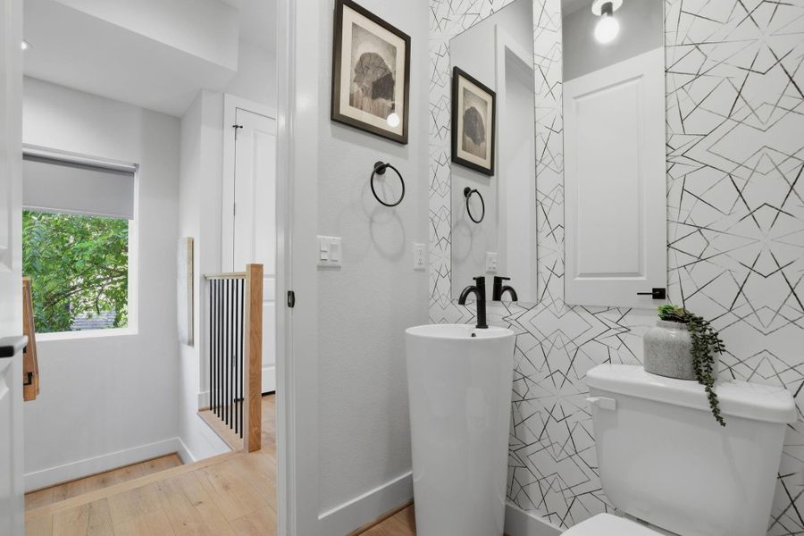 Furnished interior view inside a new home in , Houston (Image 9).