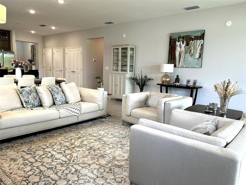 Furnished interior view inside a new home in Havenfield at Crossprairie, St. Cloud (Image 47).