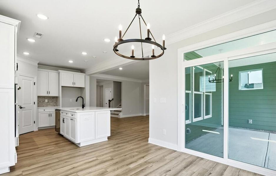 Representative furnished interior of a home built from the Avery by Eastwood Homes in The Enclave at Laurelbrook, Sherrills Ford (Image 5).