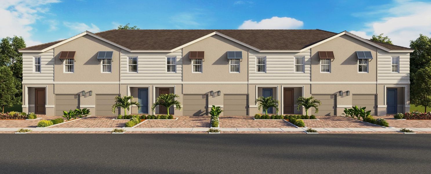Rendering of front Rendering of front