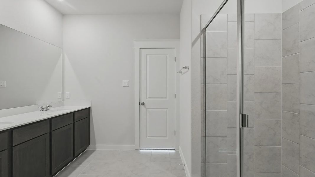 Furnished interior view inside a new home in Churchill, Anna (Image 9). Furnished interior view inside a new home in Churchill, Anna (Image 9).