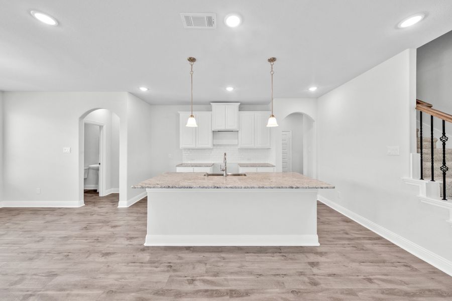 Furnished interior view inside a new home in Summerwood, Red Oak (Image 6). Furnished interior view inside a new home in Summerwood, Red Oak (Image 6).