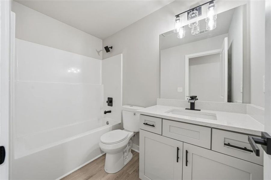 Furnished interior view inside a new home in , Conyers (Image 11).