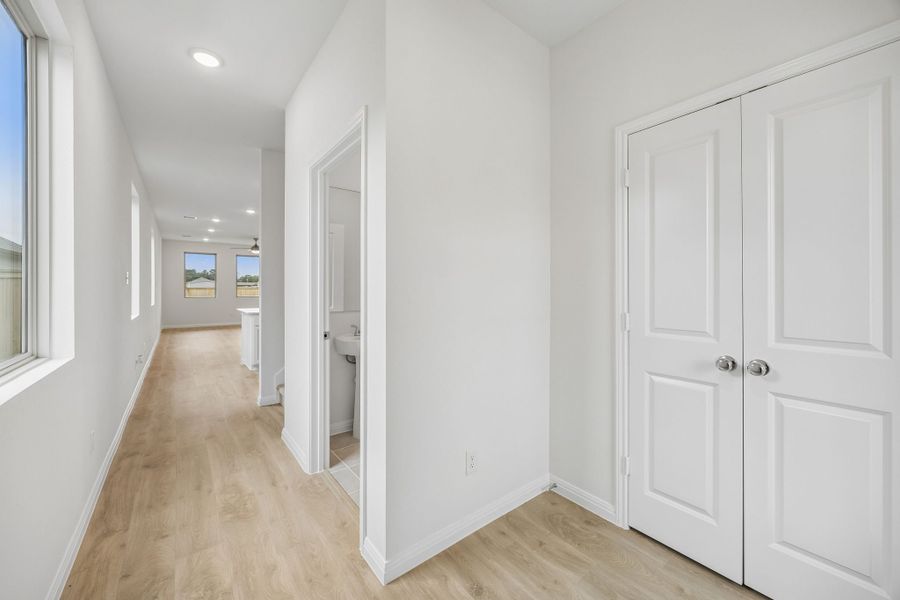 Entry in the Magnolia home plan by Trophy Signature Homes – REPRESENTATIVE PHOTO