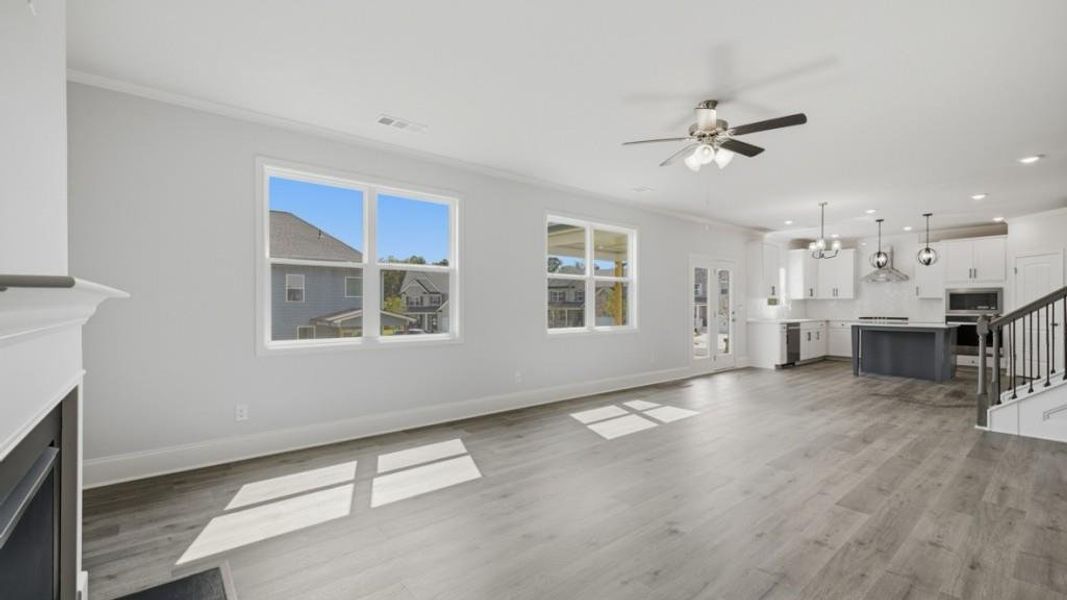 Spacious, unfurnished interior of a new home in Butner Estates, South Fulton (Image 17).
