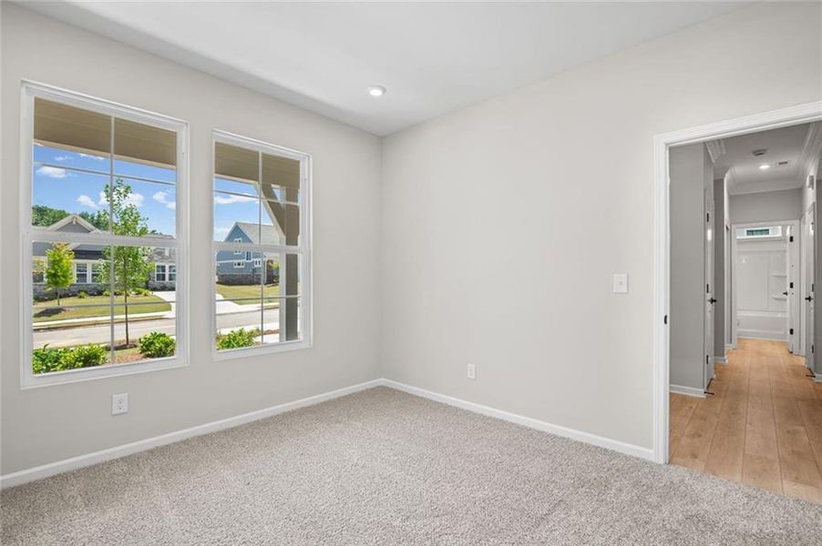 Spacious, unfurnished interior of a new home in Laurel Farms, Dallas (Image 14). Spacious, unfurnished interior of a new home in Laurel Farms, Dallas (Image 14).