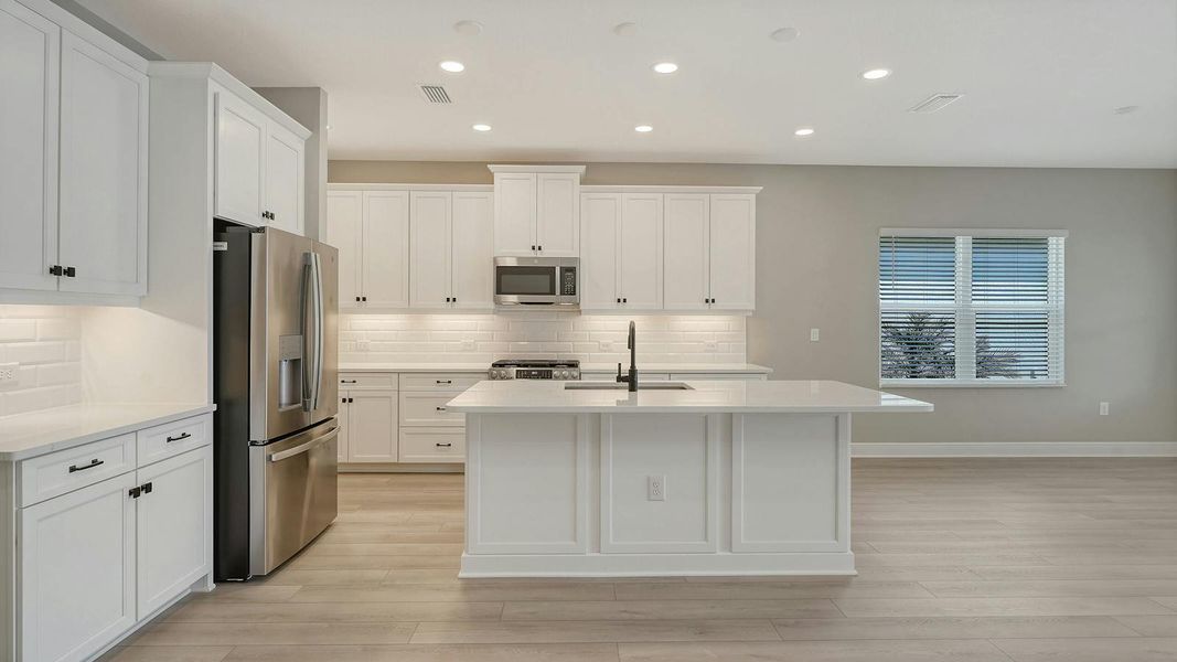 Furnished interior view inside a new home in Windward Real Estate and Homes for Sale in Sarasota, FL - Neal Communities, Lakewood Ranch (Image 8).